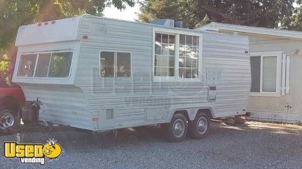 8' x 18' Food Concession Trailer