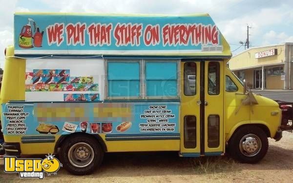Chevy Ice Cream Food Truck