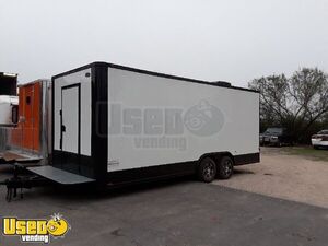2021 - 8.5' x 20' Lightly Used Commercial Kitchen Concession Trailer