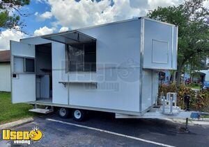 2019 8' x 16' Inspected Mobile Kitchen Food Concession Vending Trailer