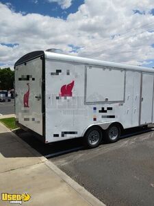 Fully Equipped - 2017 8' x 16' Kitchen Food Trailer | Food  Concession Trailer