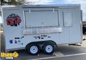 2022 8' x 14' Mobile Kitchen Like New Ready to Work Concession Trailer