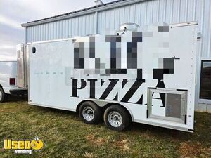 2022 8' x 18' Pizza Food Concession Trailer Mobile Vending Unit