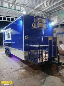 2025 8' x 18' Food Kitchen Concession Trailer Mobile Vending Unit