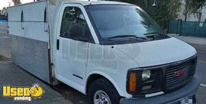 GMC Savana Canteen-Style Lunch Serving Food Truck w/ Fire Suppression