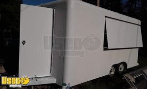 Restored Vintage 1981 Waymatic 6.5' x 14' Street Food Concession Trailer