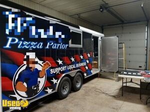Turnkey Business -2022 20' Food Concession Trailer w/ 2005 GMC 2500 Truck w/ Snow Plow