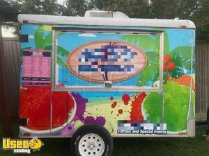 Used 2005 8' x 10' Shaved Ice / Snowball Concession Trailer