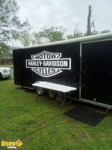 2017 8.5' x 28'  Concession Trailer with Bathroom | DIY Trailer