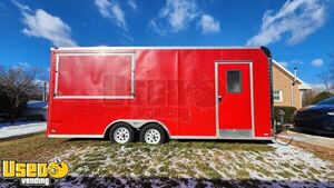 2008 25' Food Kitchen Concession Trailer Mobile Vending Unit