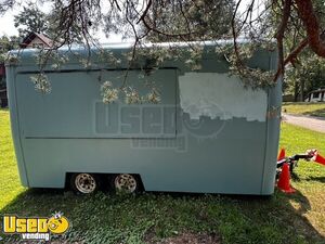 Used 7' x 14' Food/Beverage Concession Trailer Mobile Vending Unit