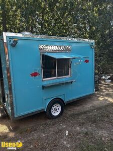 2024 - 8' x 12' Food Concession Trailer Mobile Kitchen Unit