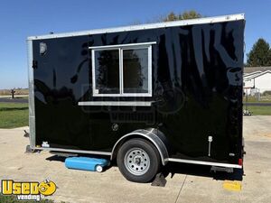 2023 6' x 12' Ice Cream Concession Trailer Mobile Vending Unit