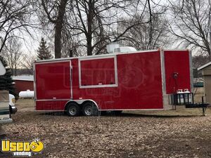 2016 28' Kitchen Food/Ice Cream Concession Trailer with Pro Fire System