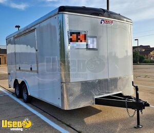 NEW Never Used Empty 2022 8.5' X 16' Journey Concession Trailer Shell