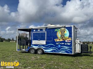 Turnkey - 2020 8' x 14' Freedom Kitchen Food Trailer with Fire Suppression & Porch