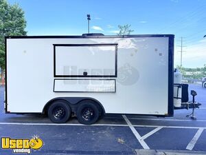 2023 8.5' X 16' Kitchen Food Concession Trailer with Pro Fire System