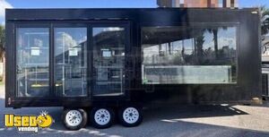NEW - 2024 8.5 x 22' Triple Axle Kitchen Food Concession Trailer with Pro Fire System