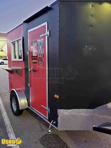2023 - 6' x 12' Cargo Craft Food Concession Trailer Mobile Vending Unit