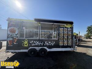2019 18' Food Kitchen Concession Trailer Mobile Vending Unit w/ HCD Insignia