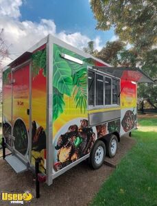 LIKE NEW - 2025 16' Kitchen Food Concession Trailer w/ Fire Suppression System