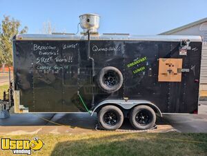 2023 16' Kitchen Food Concession Trailer with Pro Fire System