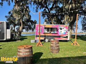 Like-New - 2022 8' x 16' Kitchen Food Concession Trailer with Pro-Fire Suppression