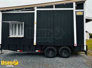 2021 7' x 16' Coffee and Beverage Concession Trailer w/ 2025 Buildout
