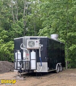 Well Equipped - 2023 Kitchen Food Concession Trailer with Pro Fire System