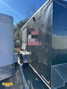2024 - 7' x 16' Kitchen Food Concession Trailer with Pro Fire System