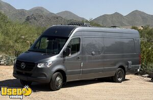 LOW MILES. 2021 Mercedes-Benz Sprinter 4500 All-Purpose Kitchen Food Truck with Pro Fire System