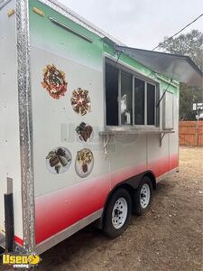2021 8' x 14' Kitchen Food Concession Trailer with Fire Suppression System
