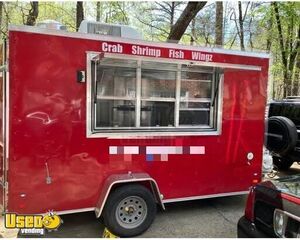 2020 - 6' x 12' Food Kitchen Concession Trailer Mobile Vending Unit