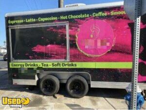 Turn Key 2003 Wells Cargo 8' x 18' Beverage and Coffee Trailer