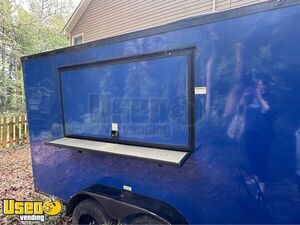 Versatile 7' x 16' Concession Trailer Mobile Vending Unit
