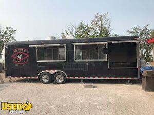 2015 8.5' x 30' Cargo Craft Kitchen Food Trailer | Food Concession Trailer