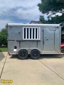 Like New - 2025 7' x 12' Homesteader Coffee Concession Trailer Mobile Vending Unit