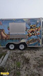 2022 8.5' x 12' Kitchen Food Concession Trailer with Pro Fire System