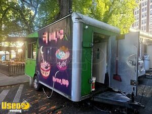 Turnkey - 2017 8' x 16' Kitchen Food Concession Trailer Mobile Vending Unit
