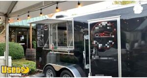 2021 7' x 14' Kitchen Food Concession Trailer with Pro Fire System