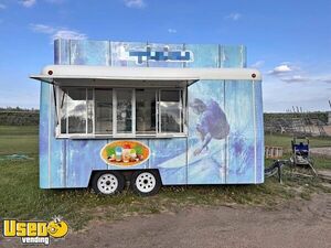 2019 7' x 14' FibreCore Beverage & Concession Trailer